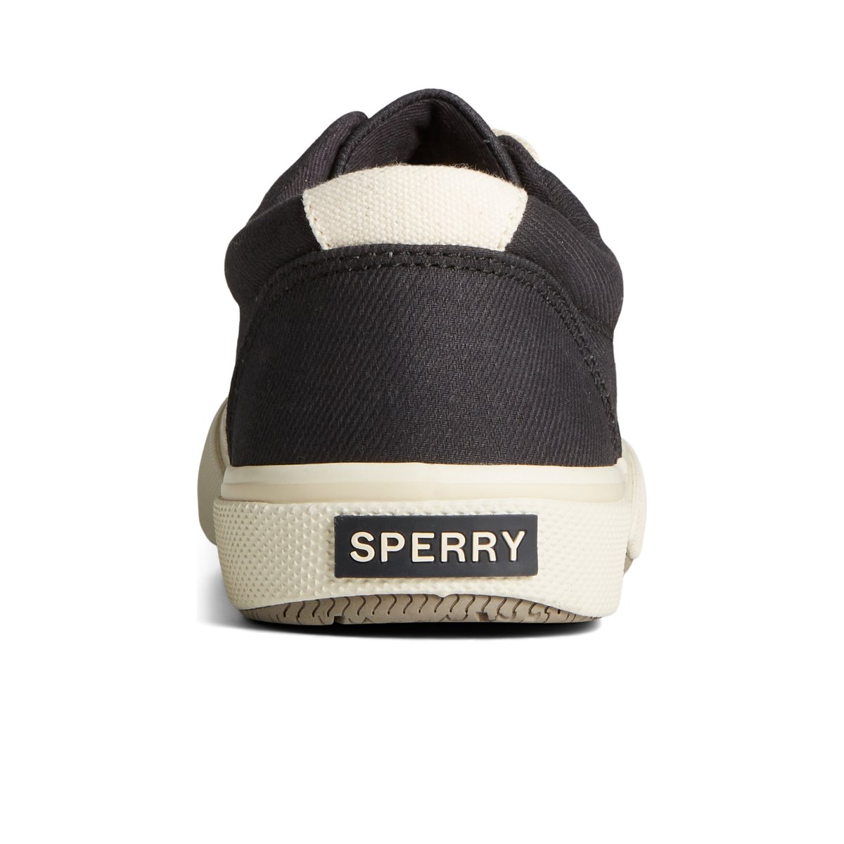 Black Sperry Halyard CVO Sneaker | HBZQVIY-79