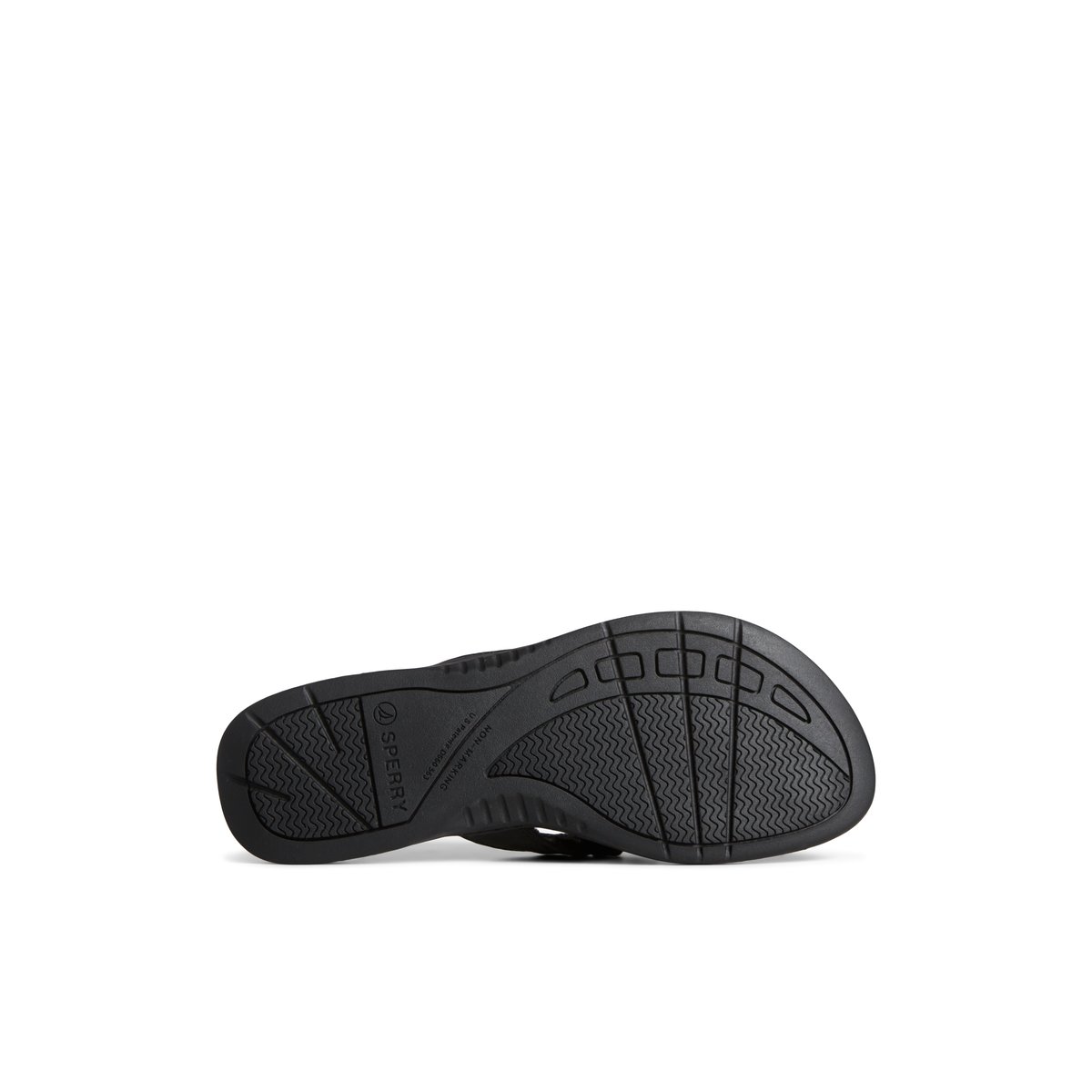 Black Sperry Parrotfish Braid Sandal | TIQHNVF-76