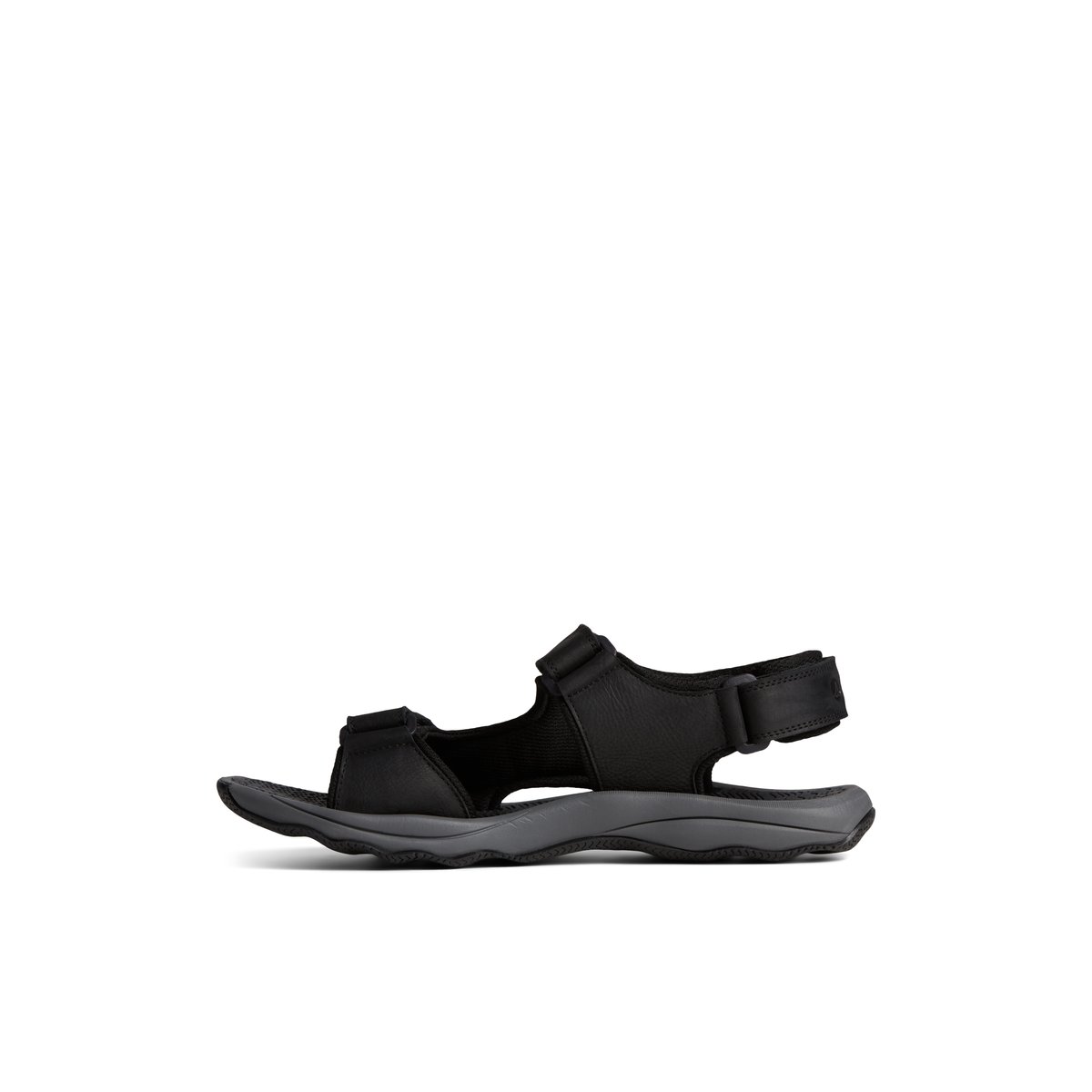 Black Sperry Rivington Sandal | MRWBTPZ-75