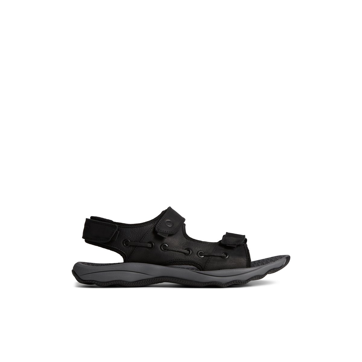 Black Sperry Rivington Sandal | MRWBTPZ-75