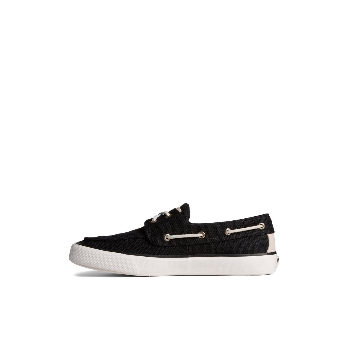 Black Sperry SeaCycled Bahama II Baja Sneaker | RZLWNOI-09