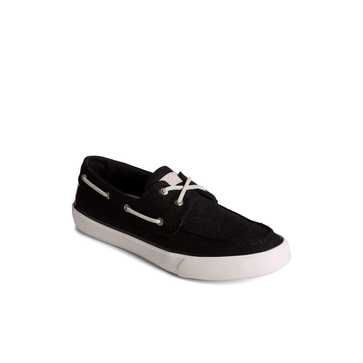 Black Sperry SeaCycled Bahama II Baja Sneaker | RZLWNOI-09