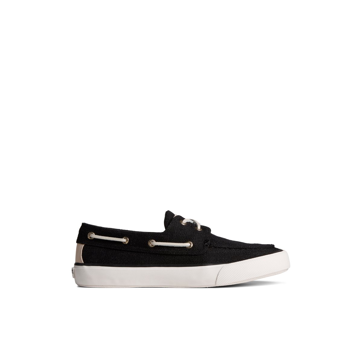 Black Sperry SeaCycled Bahama II Baja Sneaker | RZLWNOI-09