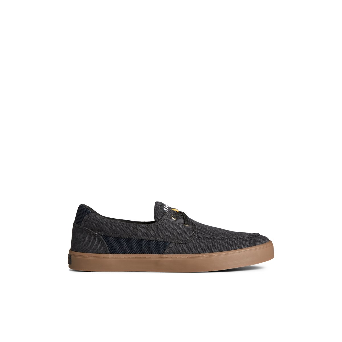 Black Sperry SeaCycled Bowery Sneaker | YMUEAIH-67