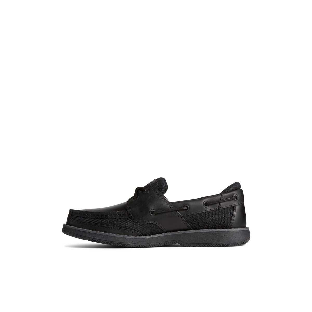 Black Sperry Surveyor 2-Eye Boat Shoe | BDEGPRO-14