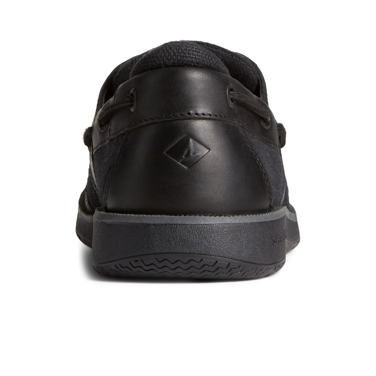 Black Sperry Surveyor 2-Eye Boat Shoe | BDEGPRO-14