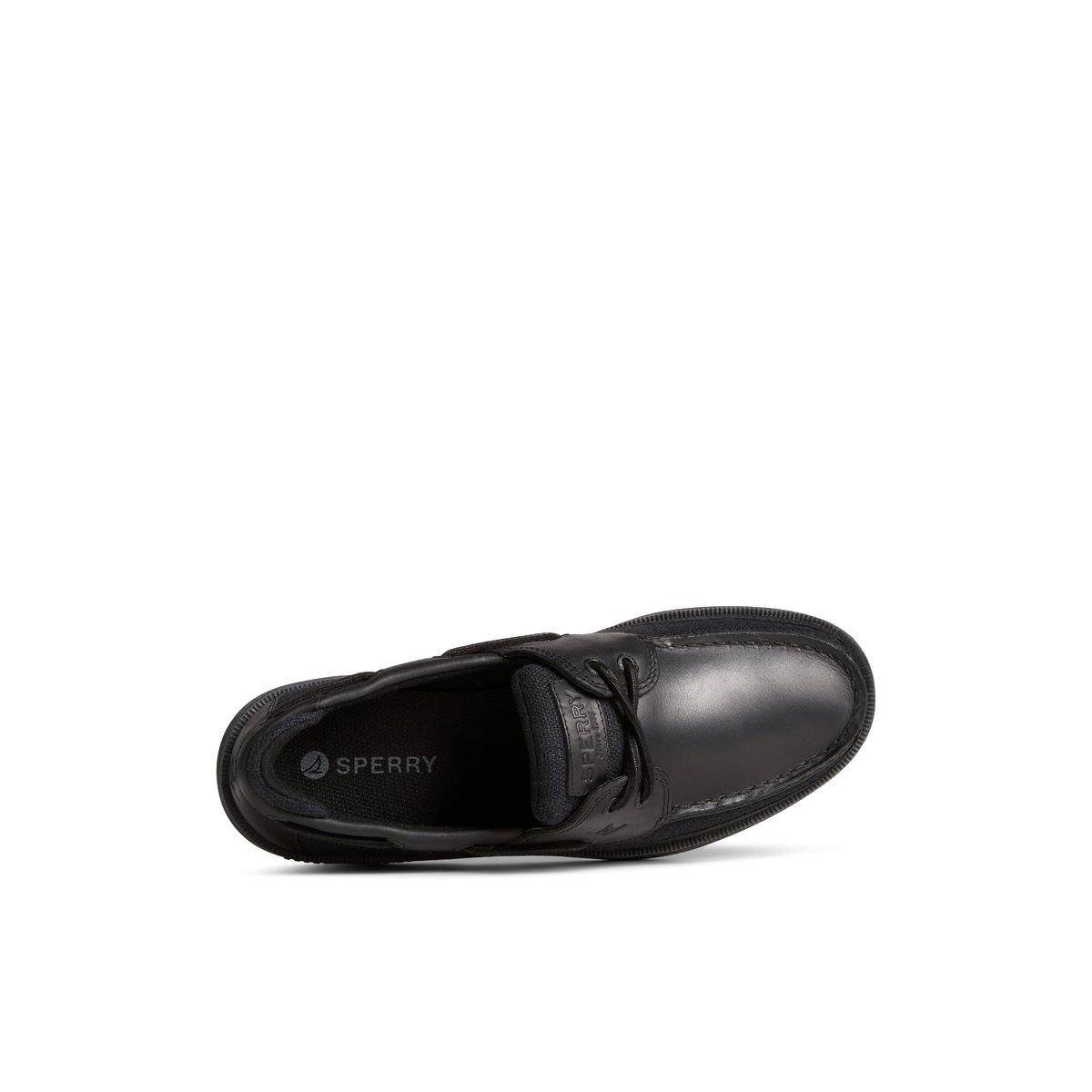 Black Sperry Surveyor 2-Eye Boat Shoe | BDEGPRO-14