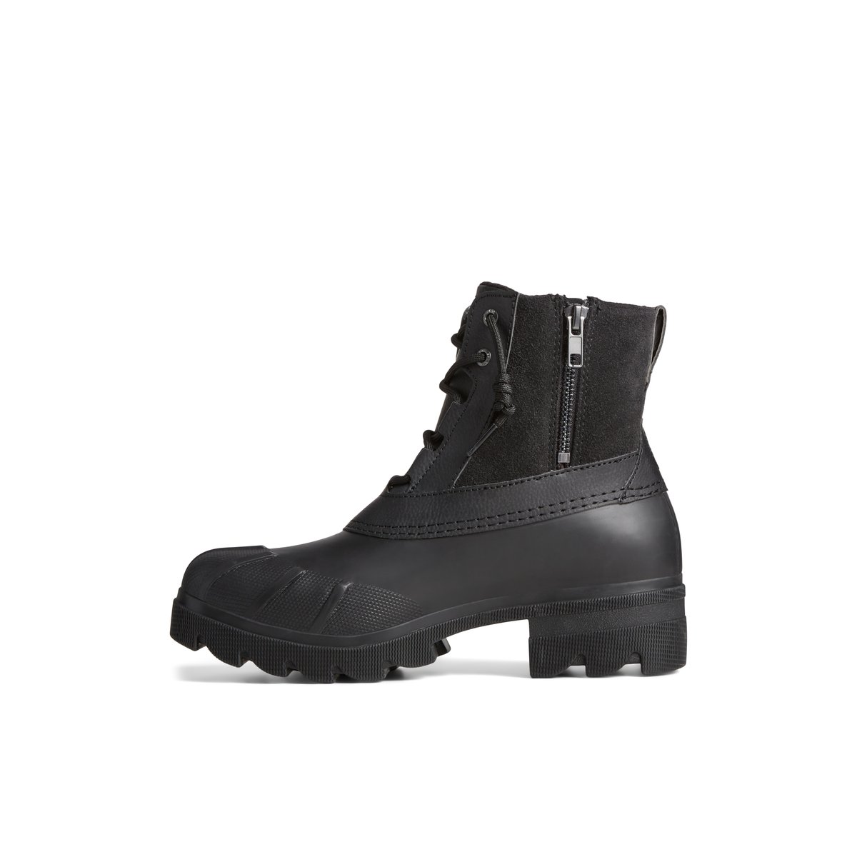 Black Sperry Syren Ascend Boot | HKMOGZI-97