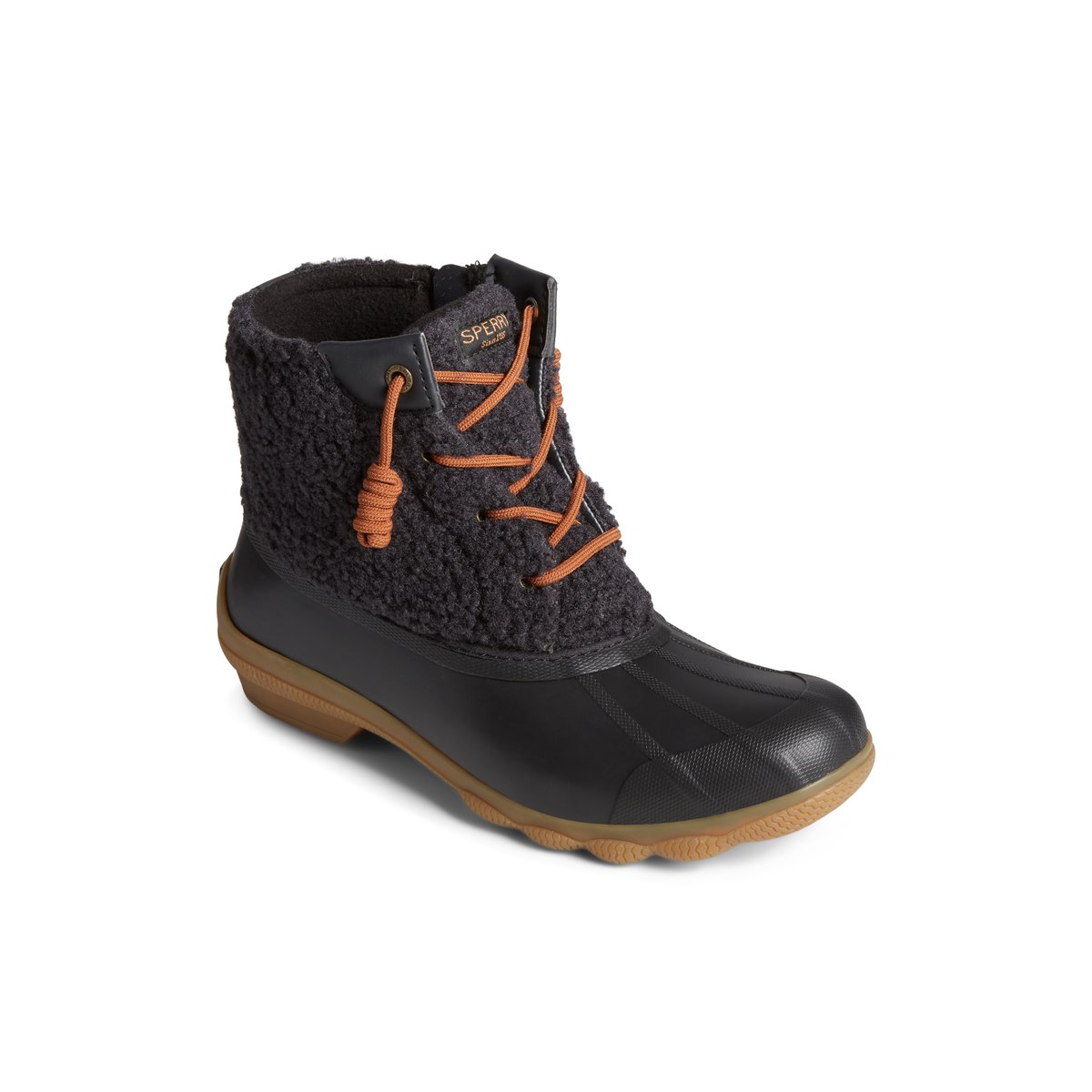 Black Sperry Syren Gulf Duck Boot | YAJWEXC-12