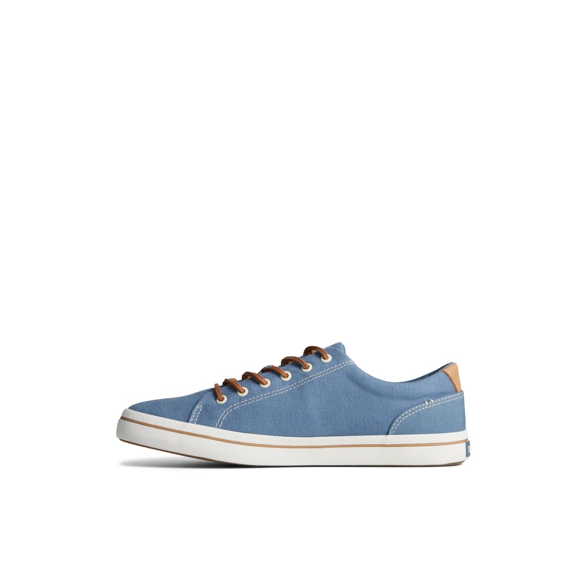 Blue Sperry Striper II Linen LTT Sneaker | SLQMFJB-53