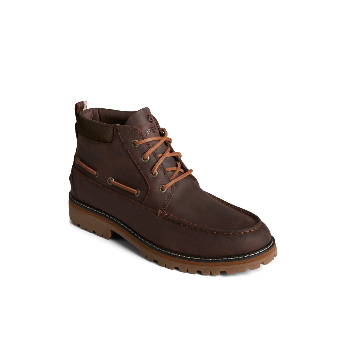 Brown Sperry Authentic Original Lug Chukka Boot | EMNLVBS-79