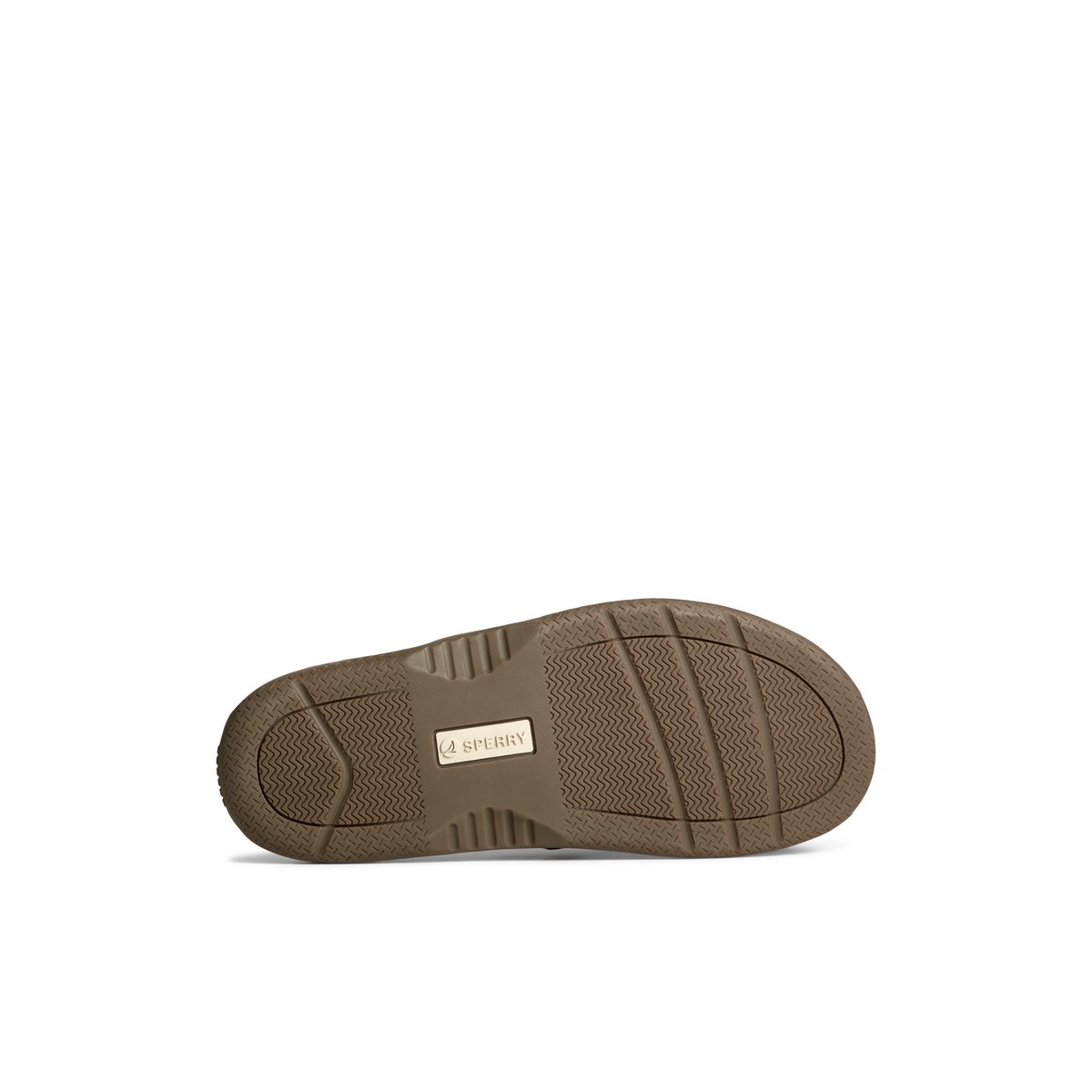 Brown Sperry Baitfish Leather Flip Flop | UDOLHAB-41