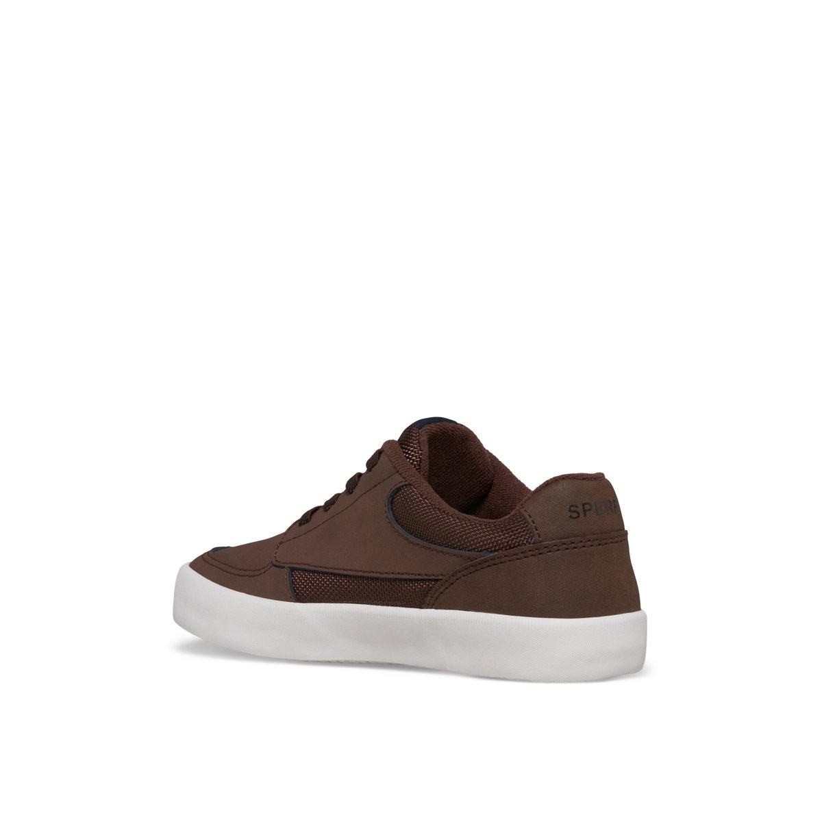 Brown Sperry Boardwalk Leather Sneaker | ECRFQOJ-80