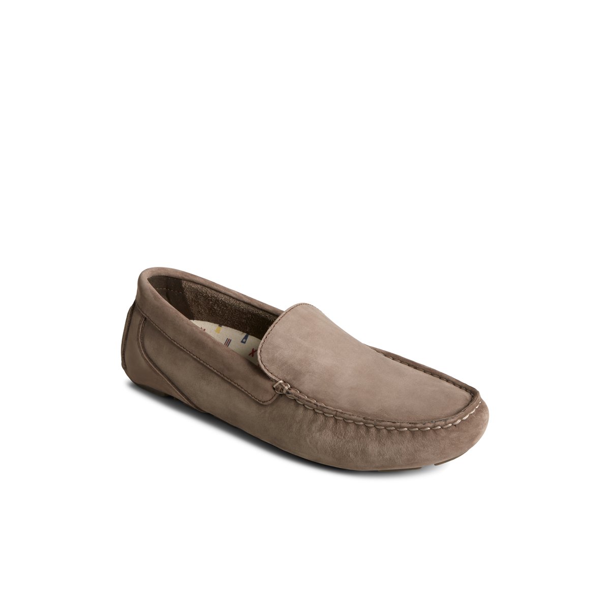 Brown Sperry Davenport Nubuck Venetian Driver | UOFMSXV-67