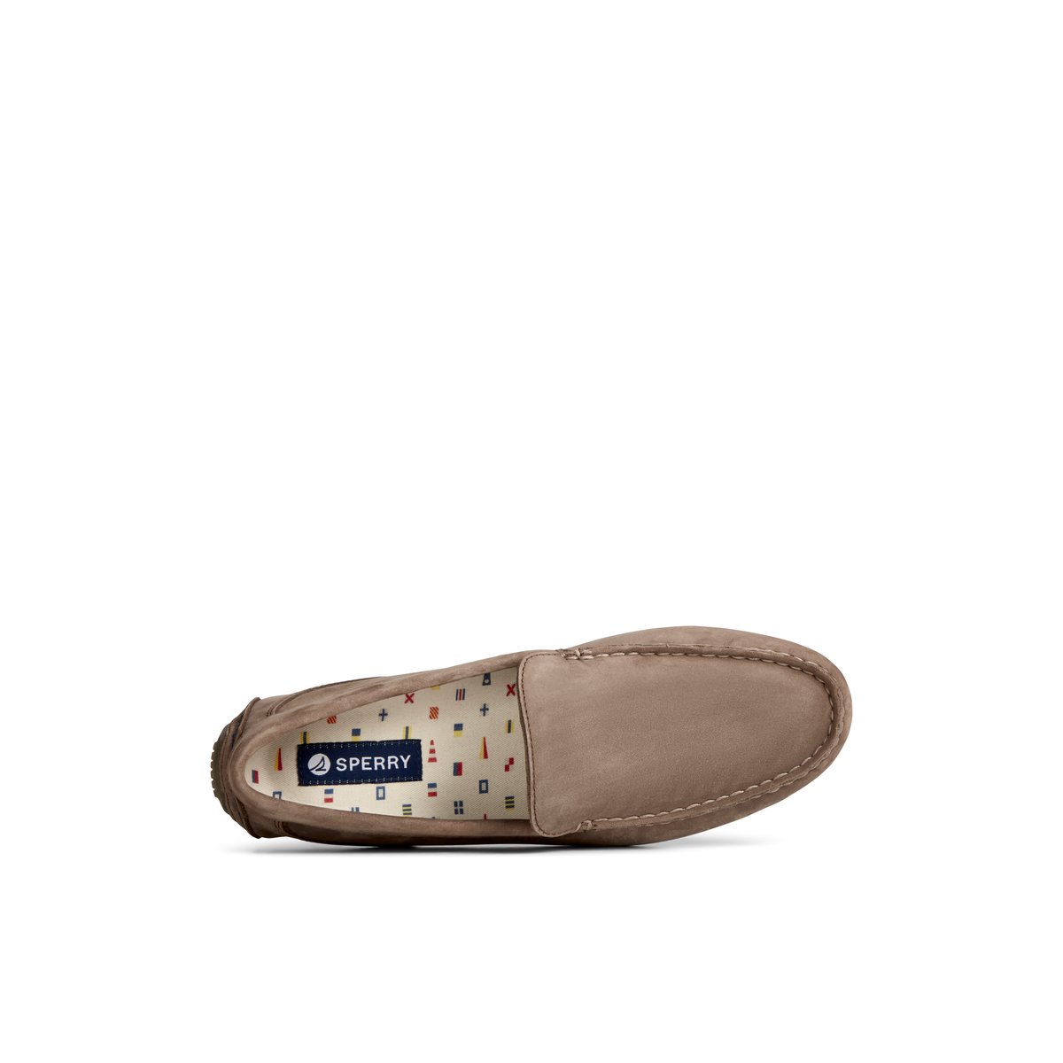 Brown Sperry Davenport Nubuck Venetian Driver | UOFMSXV-67