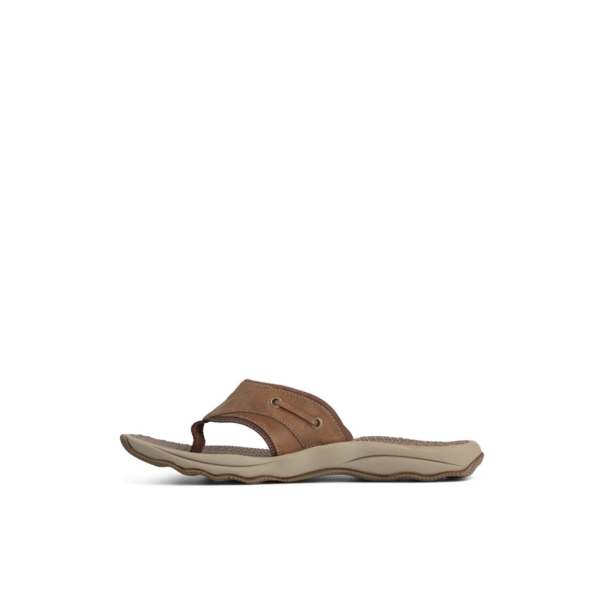 Brown Sperry Outer Banks Flip Flop | JRPQGDL-19