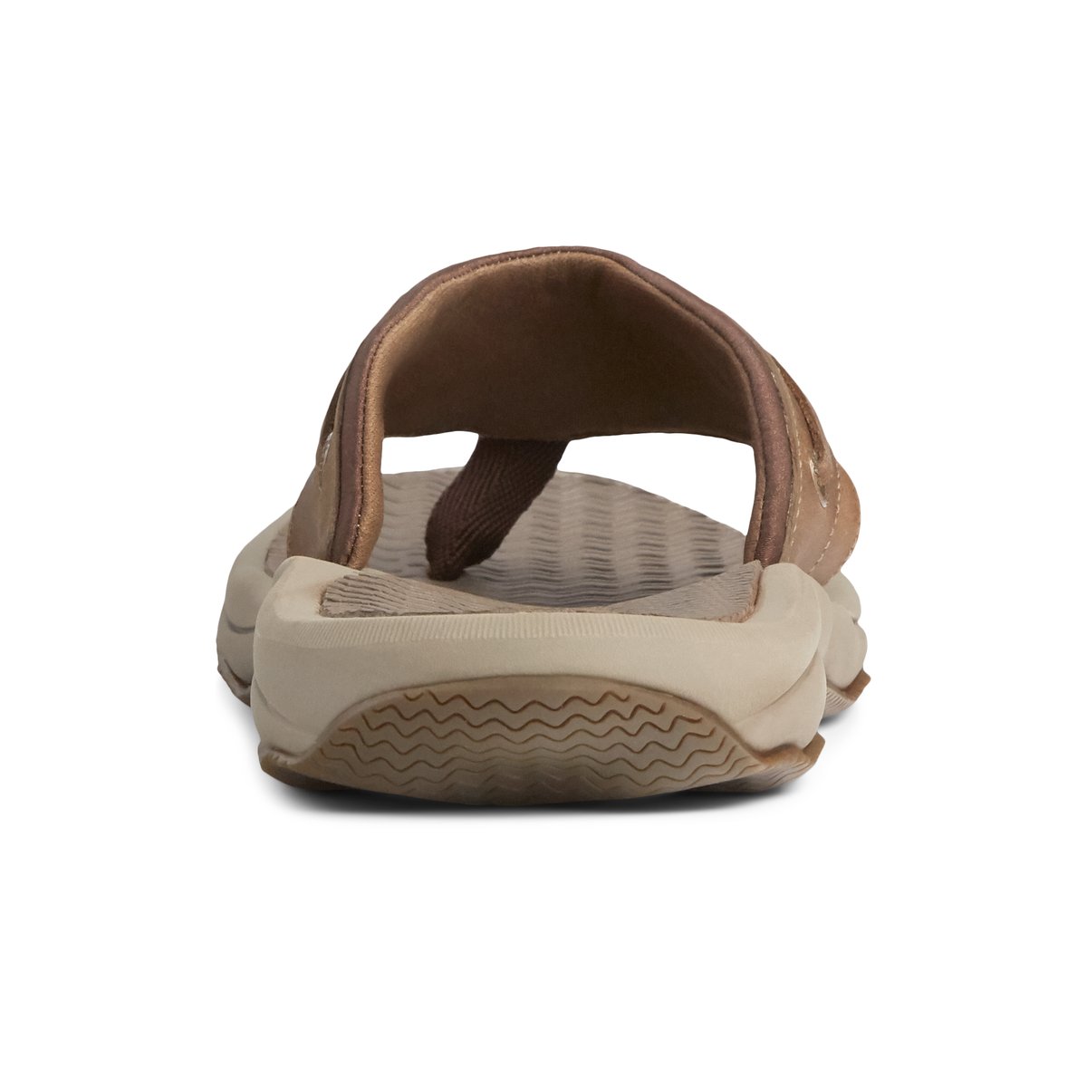 Brown Sperry Outer Banks Flip Flop | JRPQGDL-19