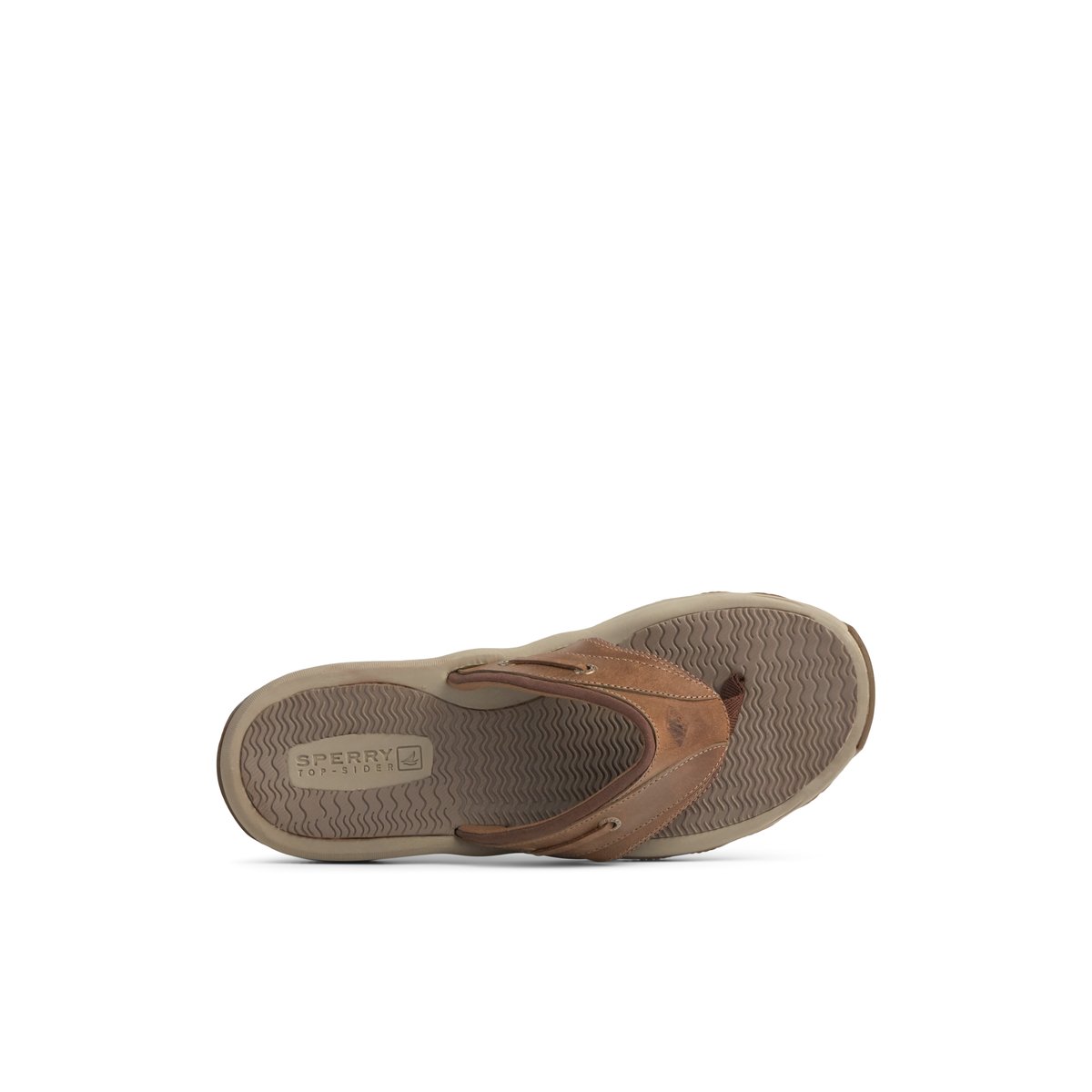 Brown Sperry Outer Banks Flip Flop | JRPQGDL-19