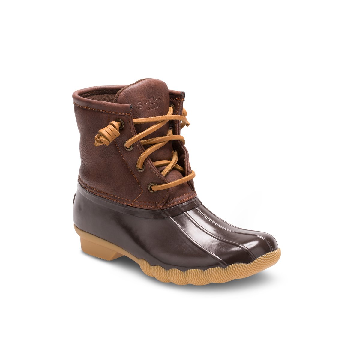 Brown Sperry Saltwater Duck Boot | FVRHXQJ-28