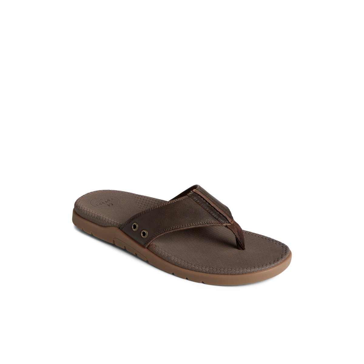 Brown Sperry Santa Cruz II Thong Sandal | BSLEDAW-70