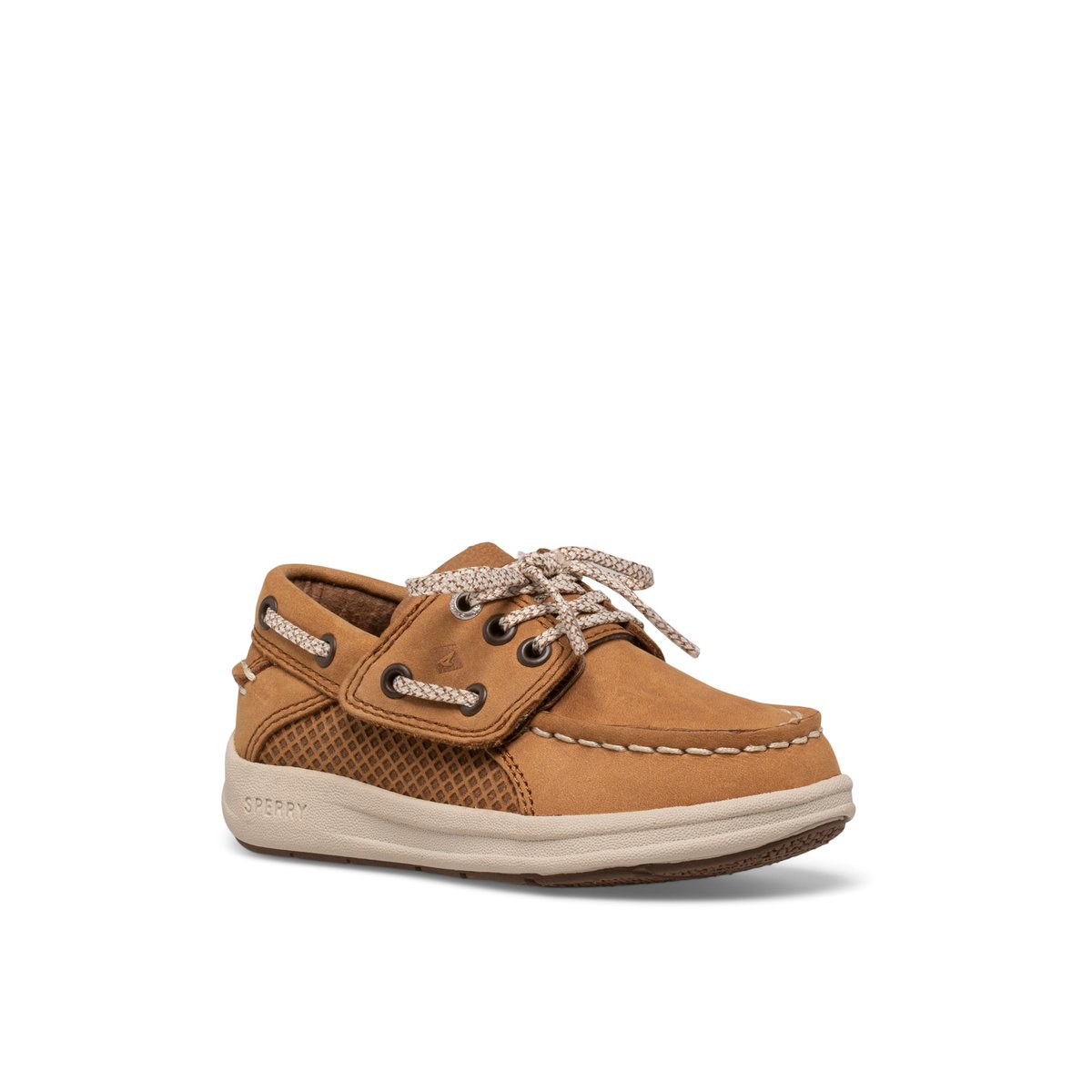 Dark Beige Sperry Gamefish Junior Boat Shoe | YOXZQPD-87