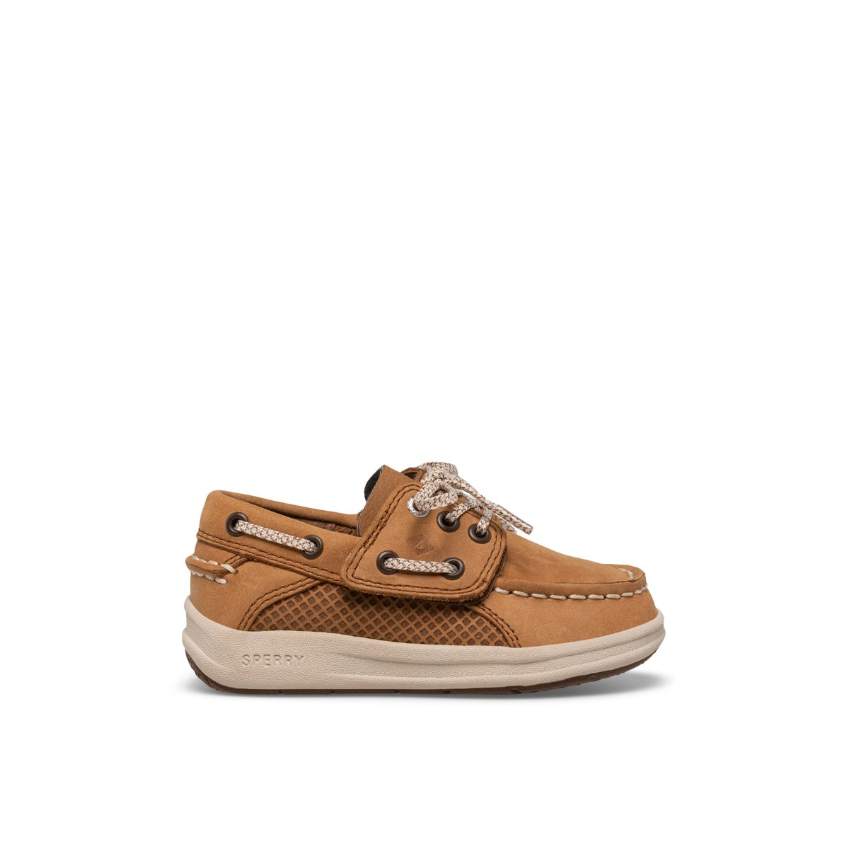 Dark Beige Sperry Gamefish Junior Boat Shoe | YOXZQPD-87