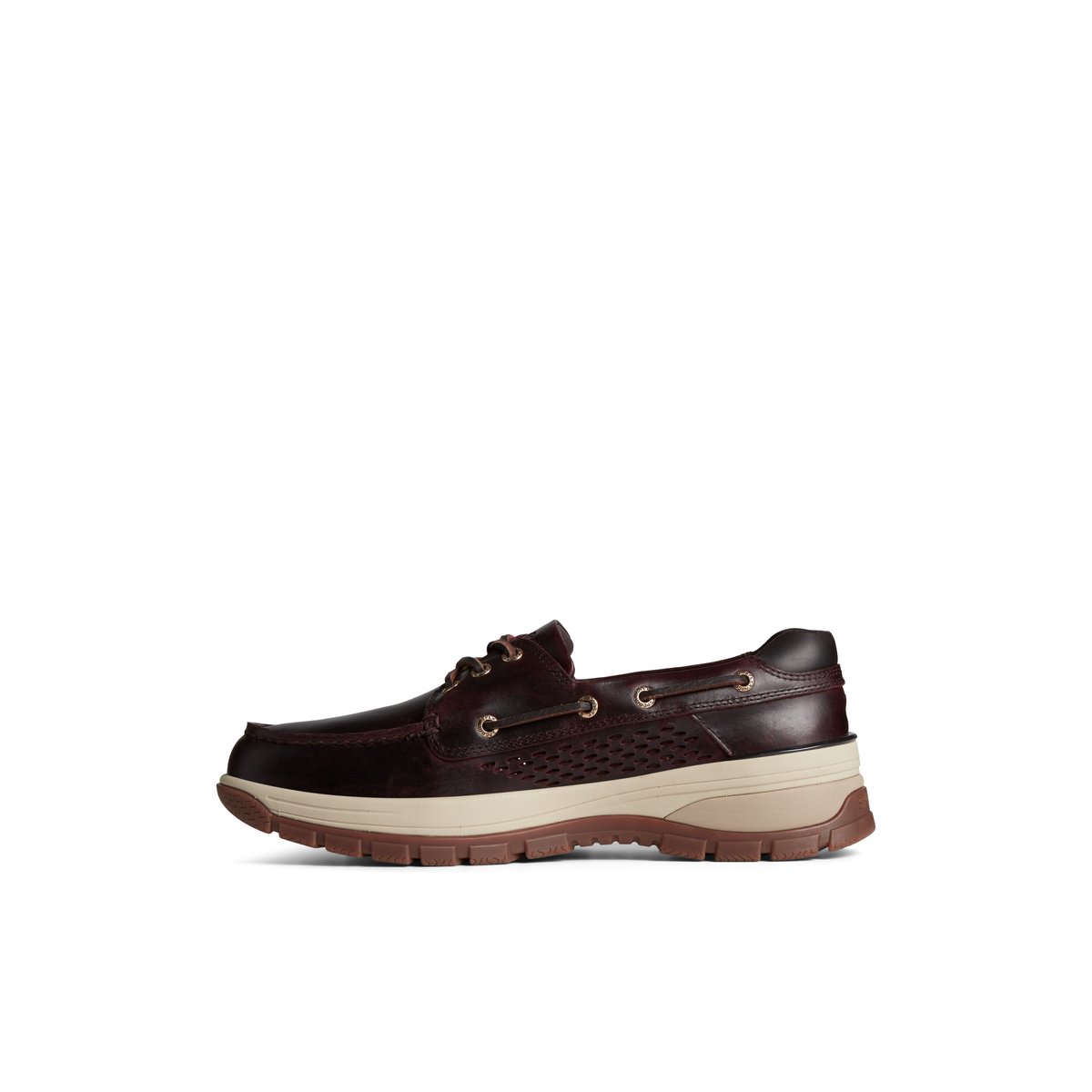 Dark Brown Sperry Gold Cup Billfish PLUSHWAVE Boat Shoe | TZPJMGO-20