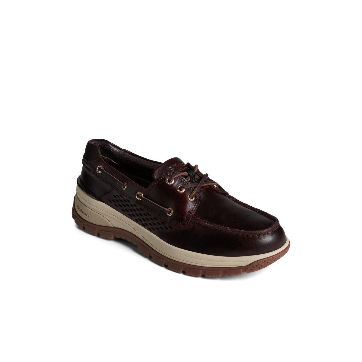 Dark Brown Sperry Gold Cup Billfish PLUSHWAVE Boat Shoe | TZPJMGO-20