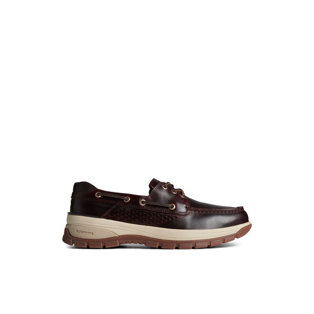 Dark Brown Sperry Gold Cup Billfish PLUSHWAVE Boat Shoe | TZPJMGO-20