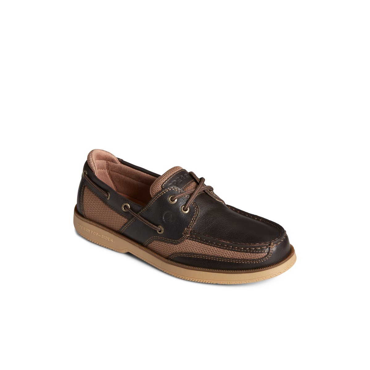 Dark Brown Sperry Surveyor 2-Eye Boat Shoe | HIQMWXN-15