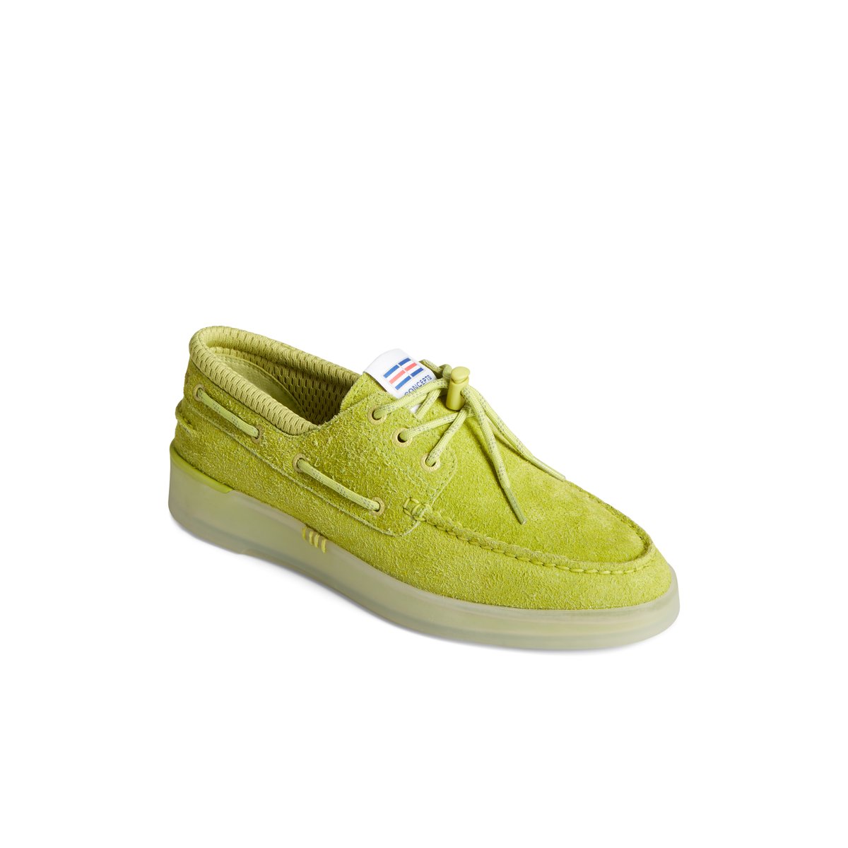 Green Sperry Concepts Authentic Original 3-Eye Cup Boat Shoe | IBSYRMF-74