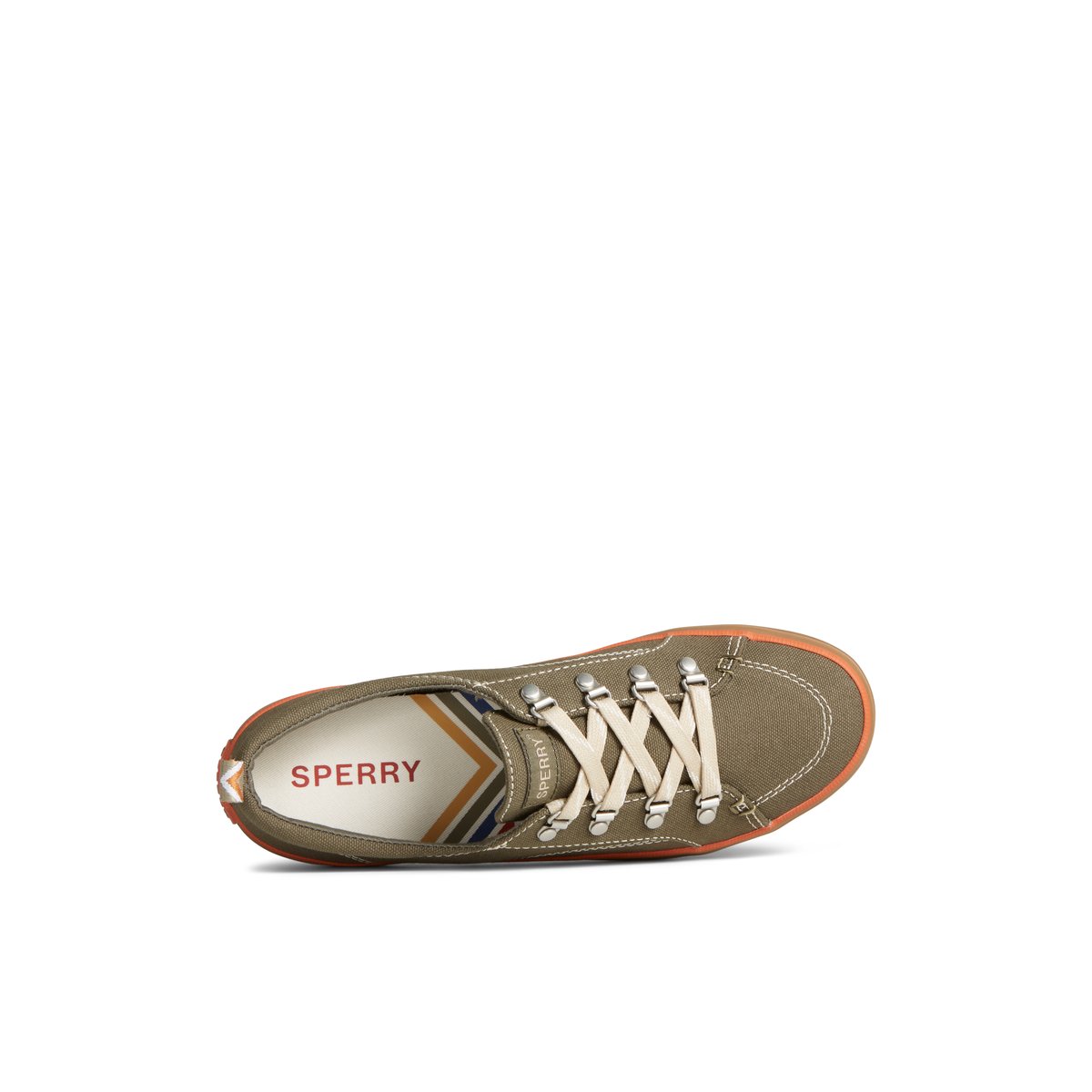 Green Sperry Crest Vibe Sneaker | FSWLOMX-87