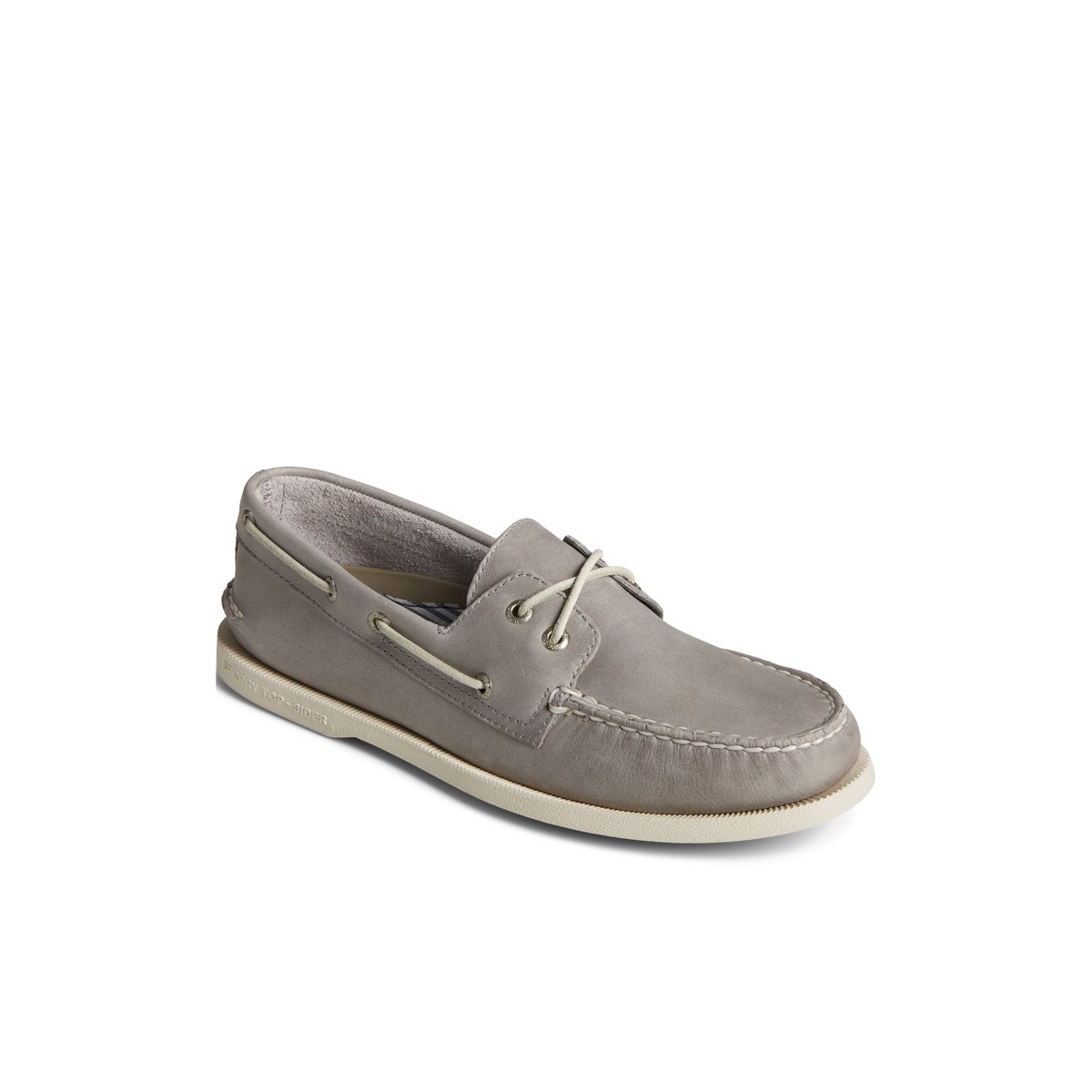 Grey Sperry Authentic Original Cross Lace Boat Shoe | VJXGFAB-17