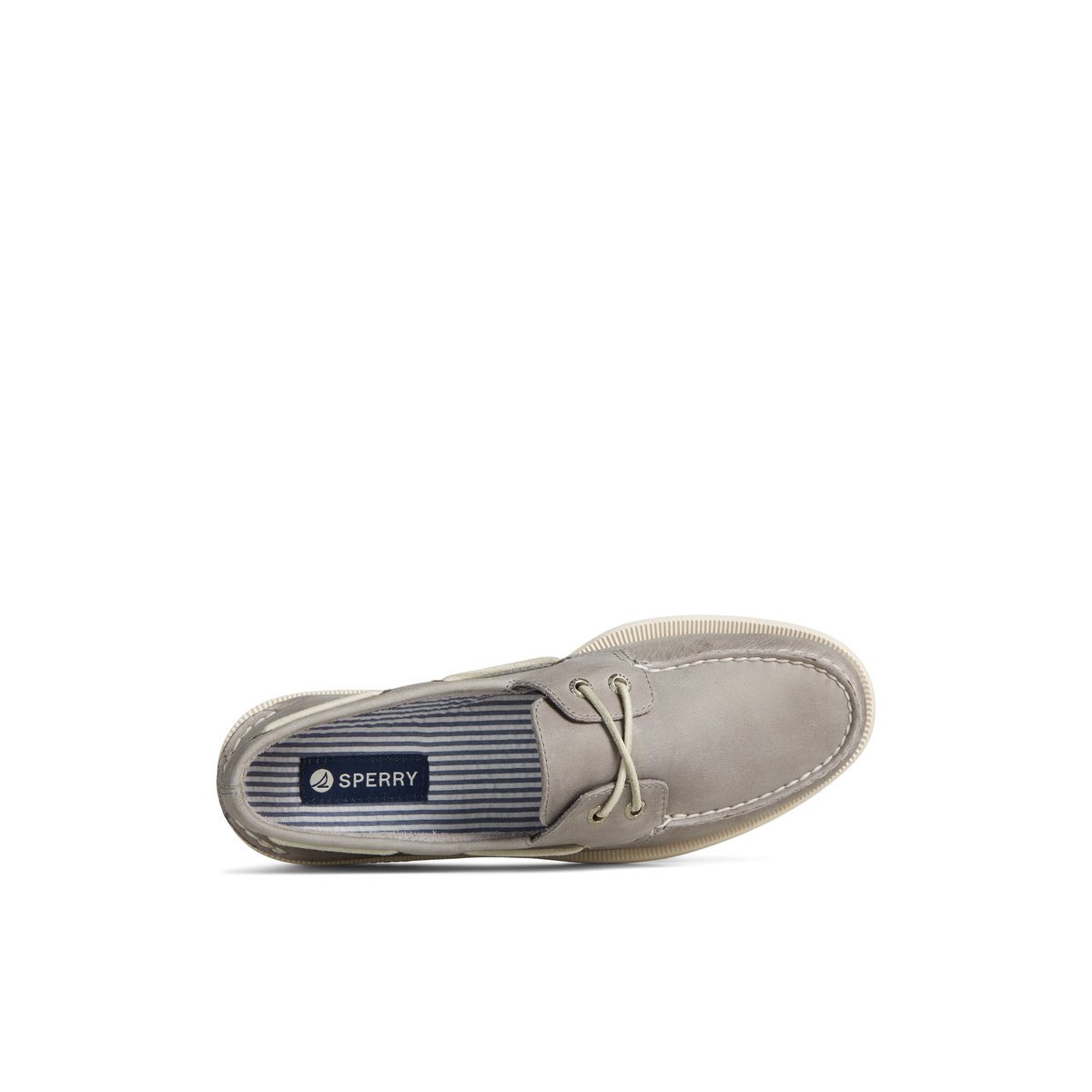 Grey Sperry Authentic Original Cross Lace Boat Shoe | VJXGFAB-17