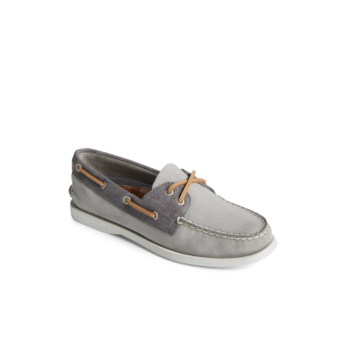 Grey Sperry Authentic Original Two-Tone Boat Shoe | LKRFGEM-58