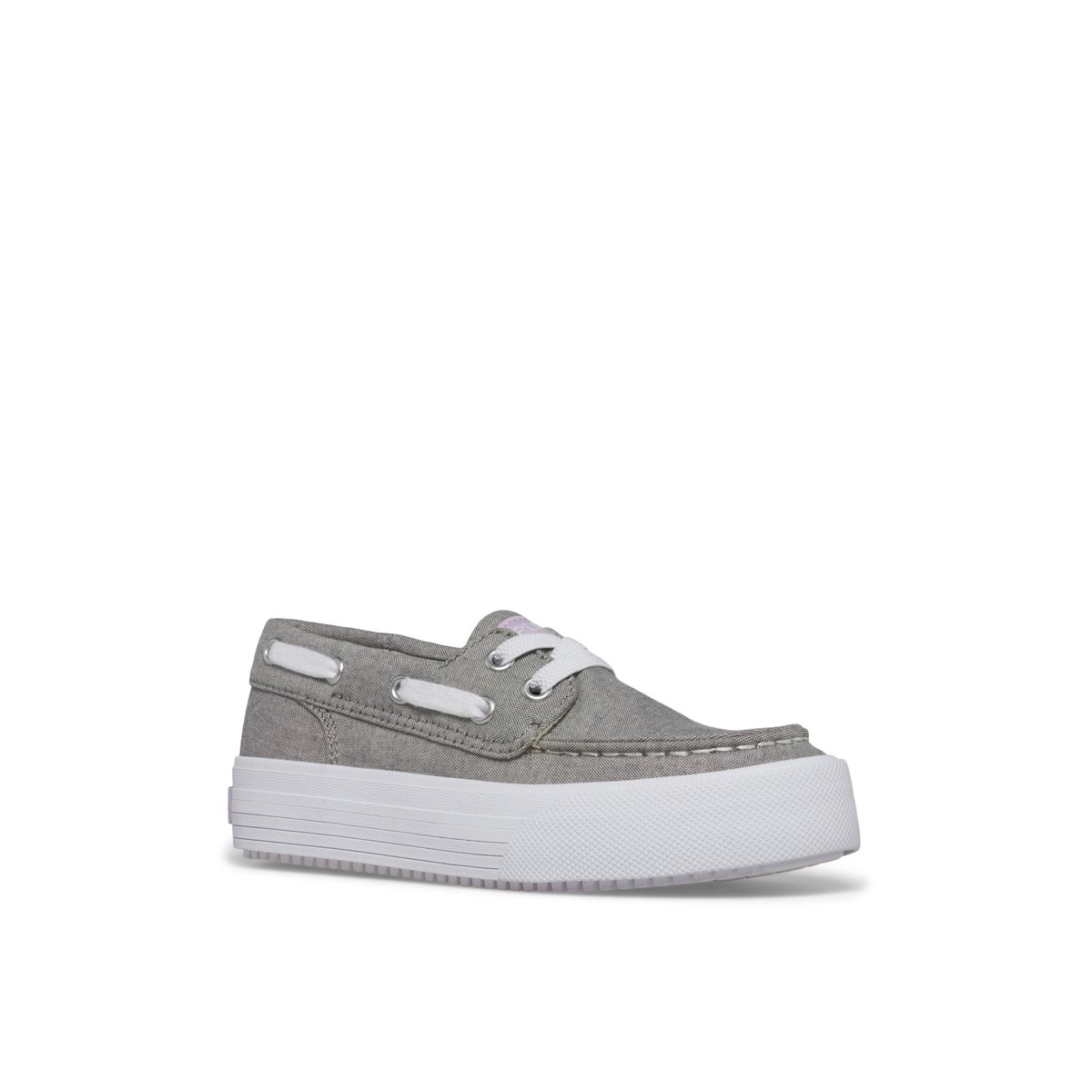 Grey Sperry Bahama Platform Sneaker | EHXRMDJ-62