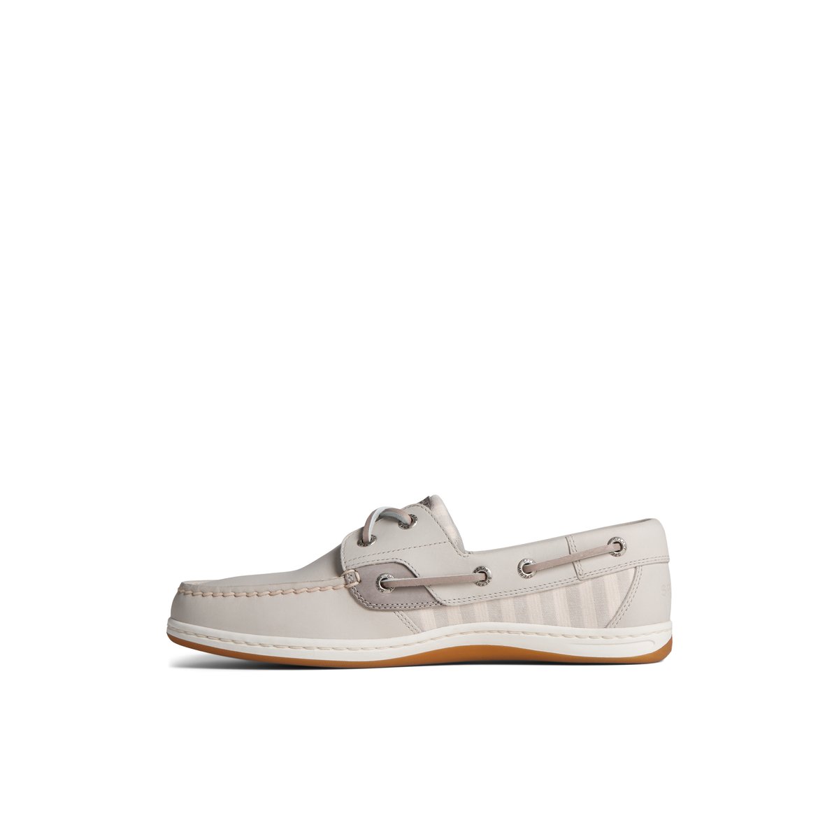 Grey Sperry Koifish Stripe Boat Shoe | UBGZDHP-31