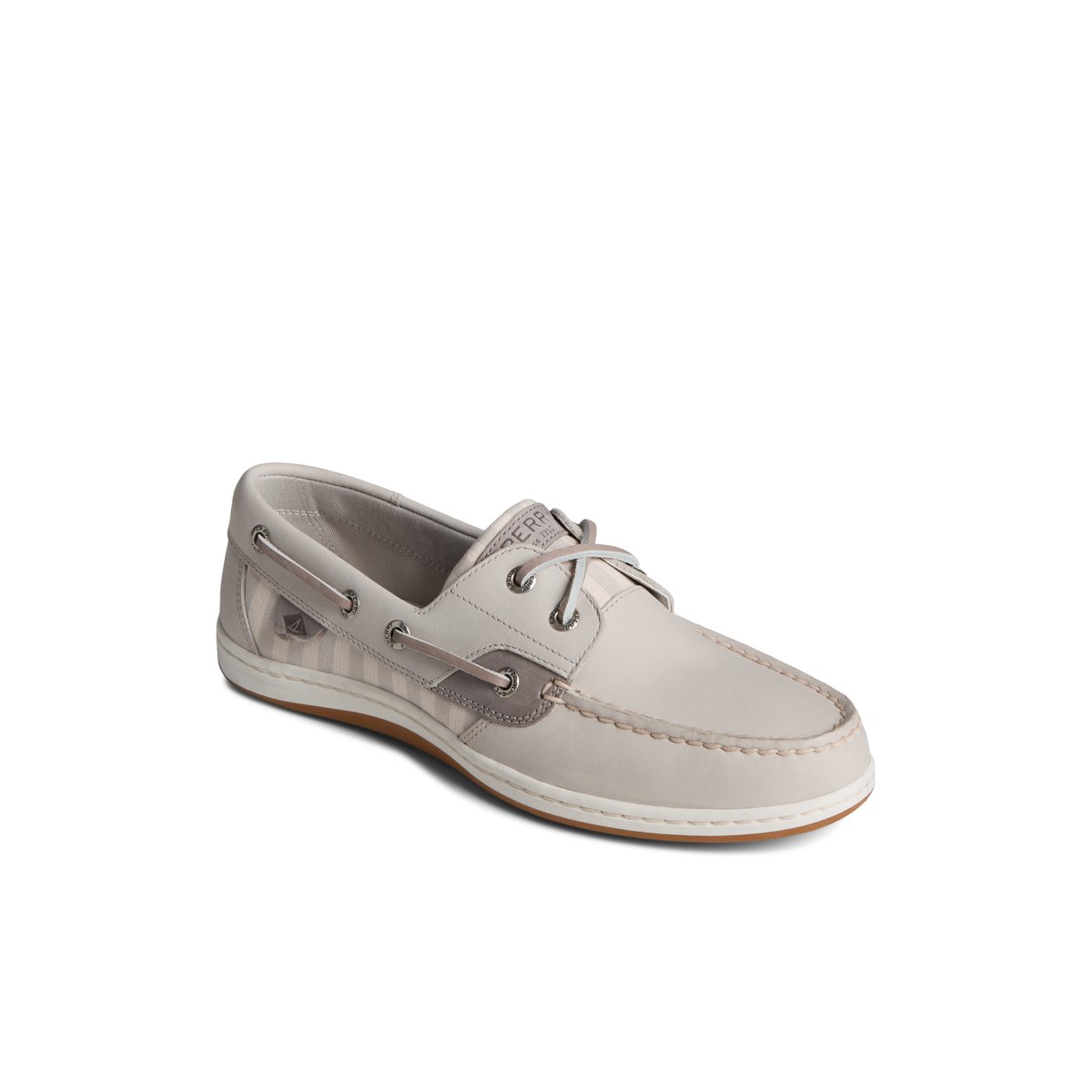 Grey Sperry Koifish Stripe Boat Shoe | UBGZDHP-31