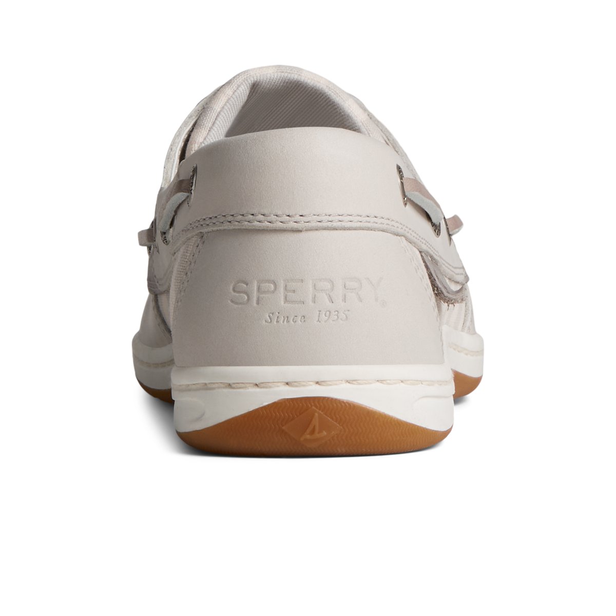 Grey Sperry Koifish Stripe Boat Shoe | UBGZDHP-31