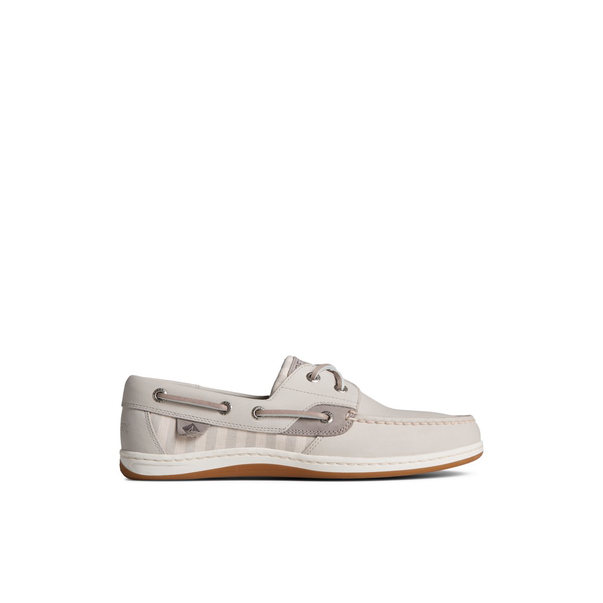 Grey Sperry Koifish Stripe Boat Shoe | UBGZDHP-31