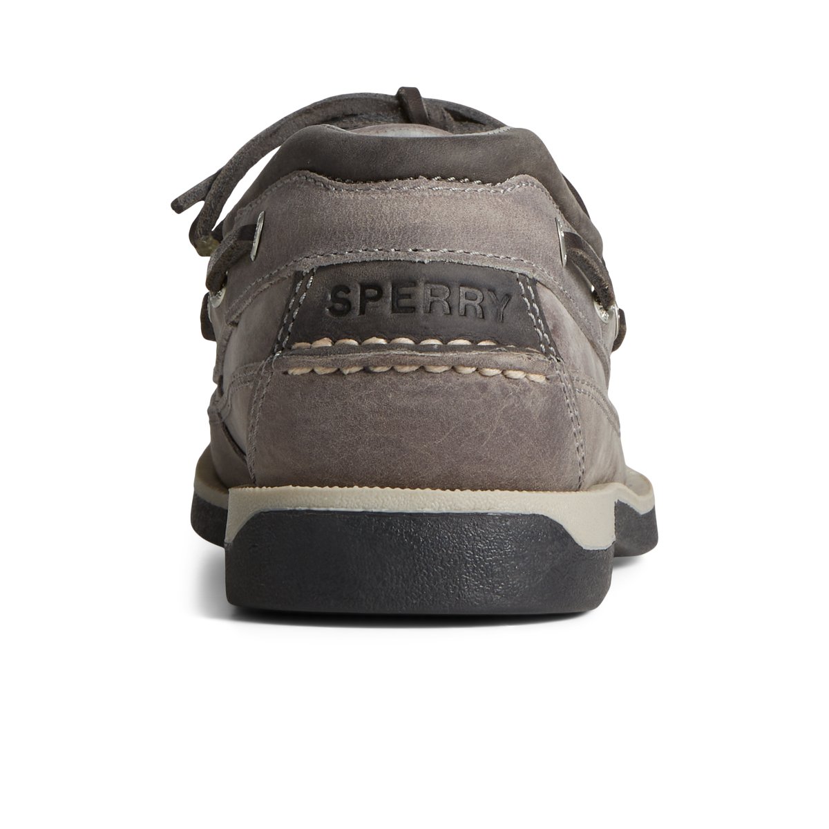 Grey Sperry Mako Canoe Moc Boat Shoe | DZJLMXN-14