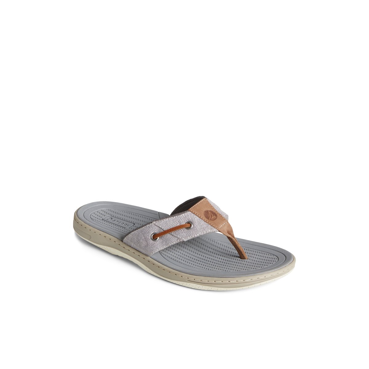 Grey Sperry SeaCycled Baitfish Baja Flip Flop | ERHDKBJ-60