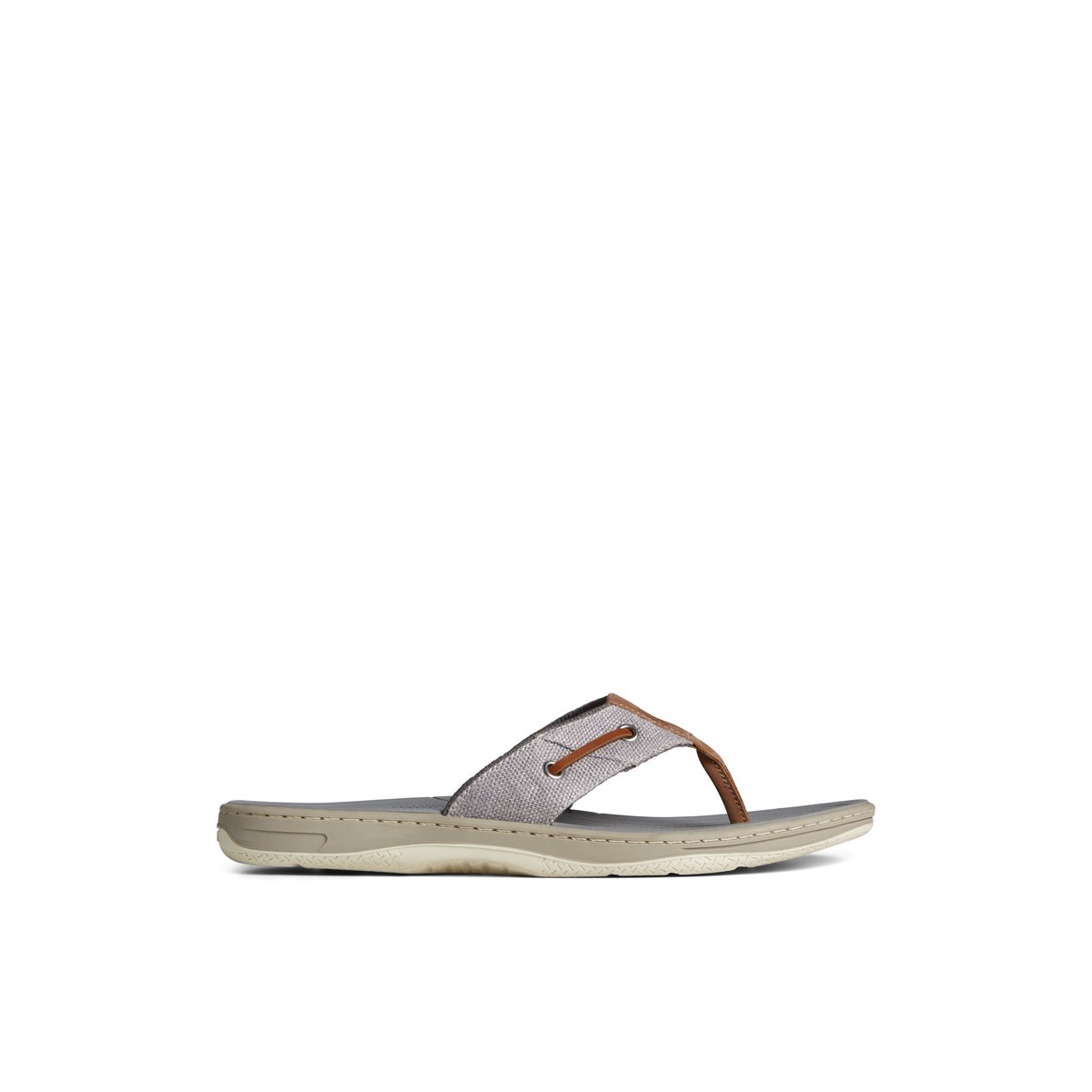 Grey Sperry SeaCycled Baitfish Baja Flip Flop | ERHDKBJ-60