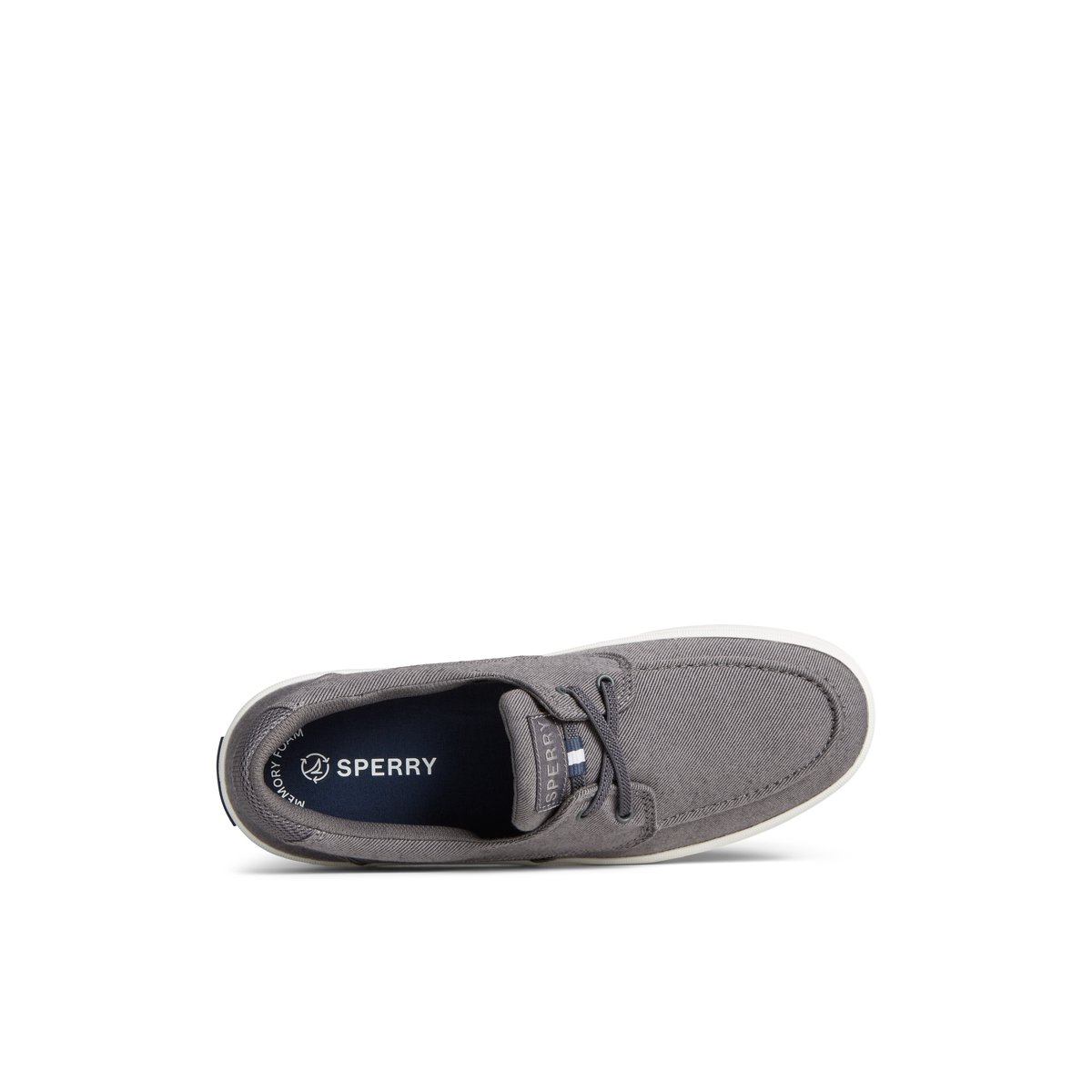 Grey Sperry SeaCycled Bowery Sneaker | HJTVBPG-48