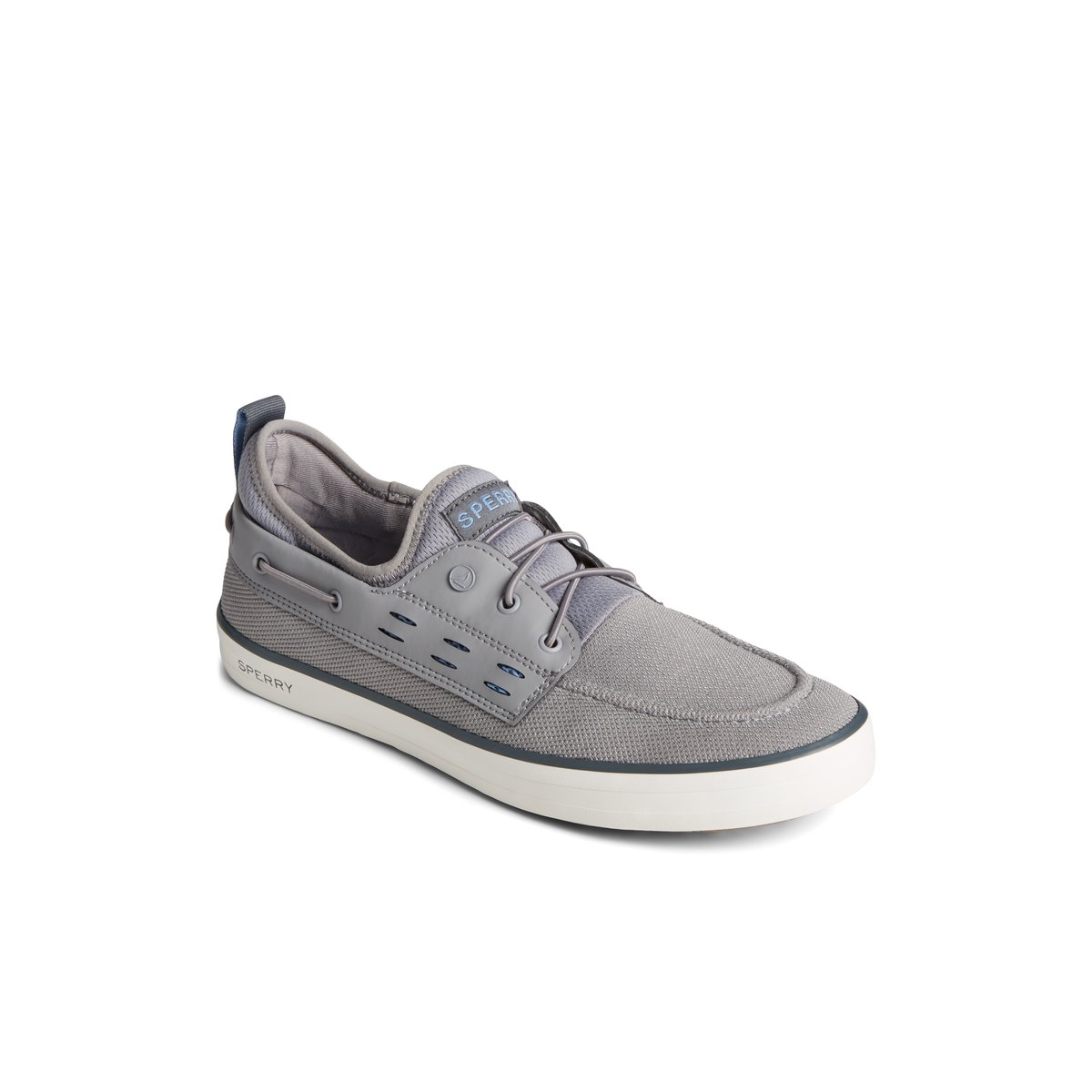 Grey Sperry SeaCycled Fairlead Boat Sneaker | KABHPVE-30