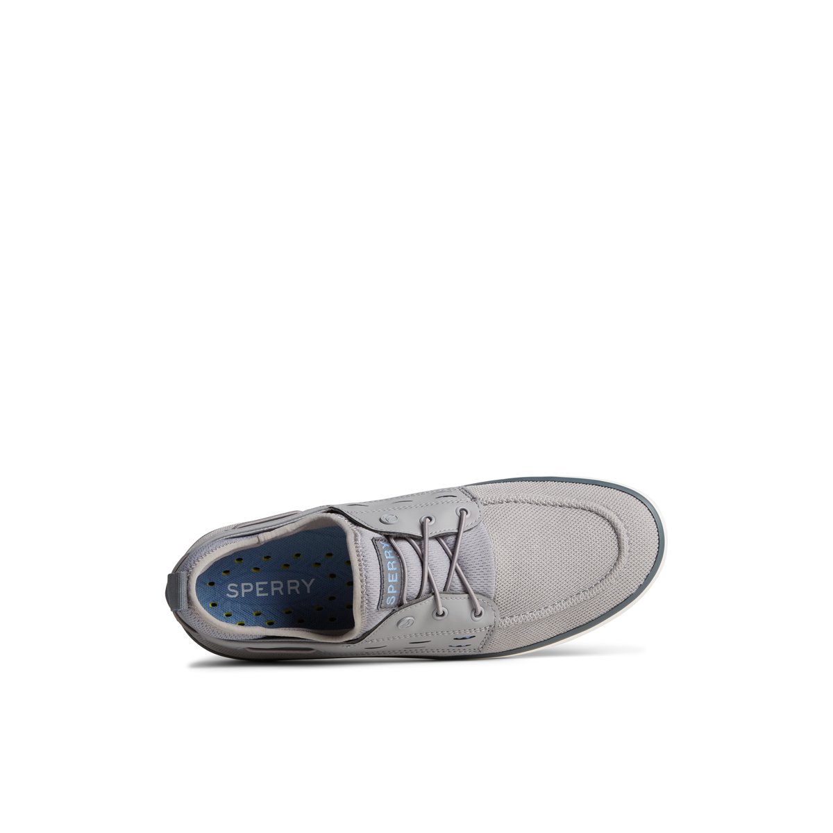 Grey Sperry SeaCycled Fairlead Boat Sneaker | KABHPVE-30