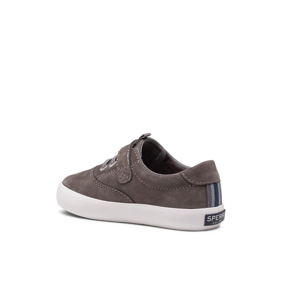 Grey Sperry Spinnaker Junior Washable Sneaker | FRTPJXG-93