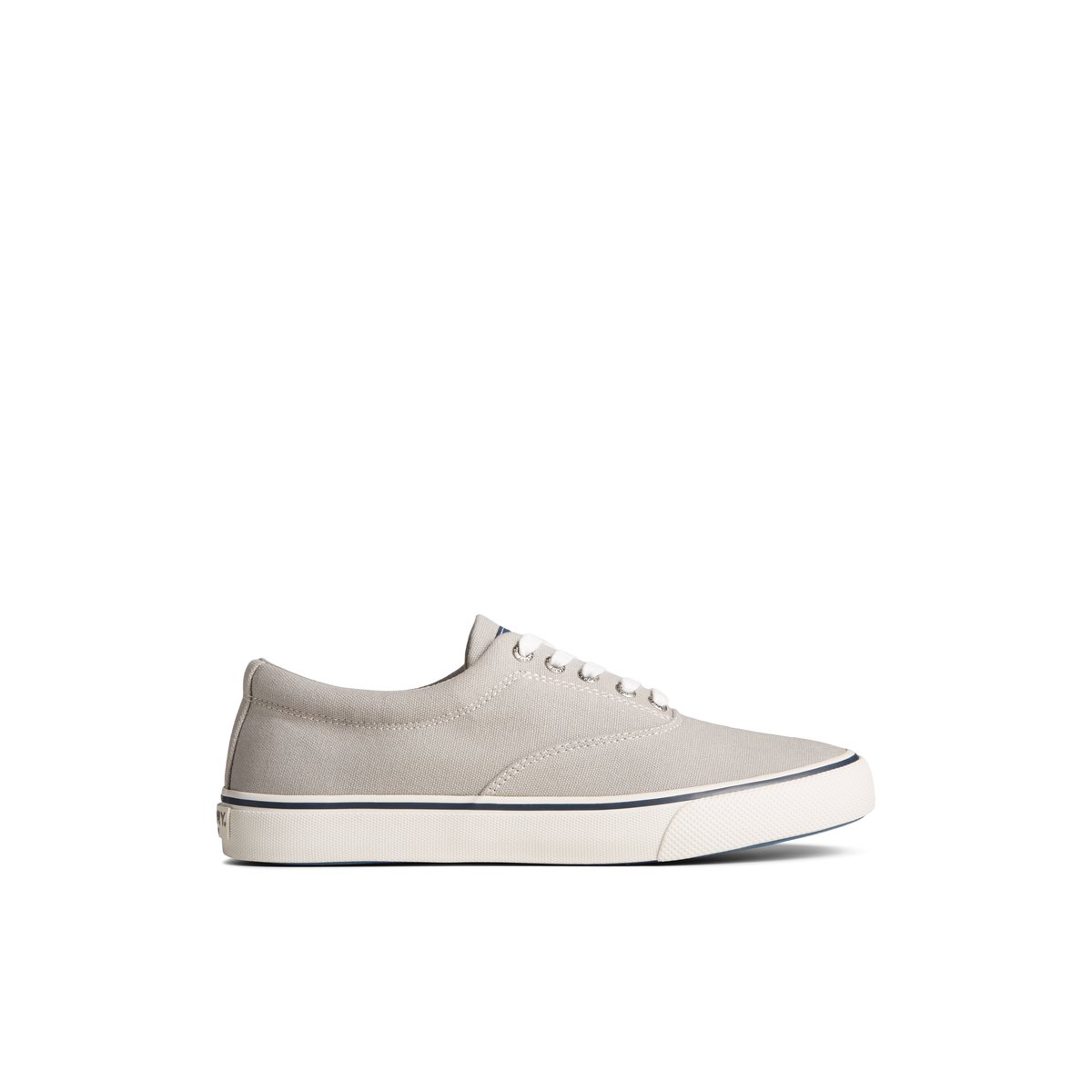 Grey Sperry Striper II Canvas CVO Sneaker | KHYBOAP-79