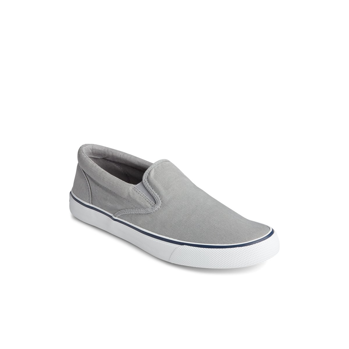 Grey Sperry Striper II Slip On Sneaker | LVNITEW-16