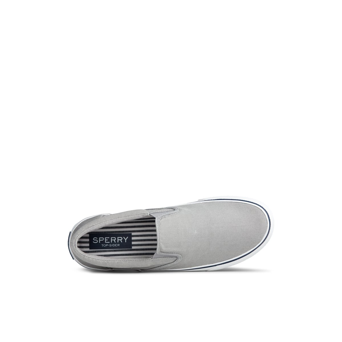 Grey Sperry Striper II Slip On Sneaker | LVNITEW-16